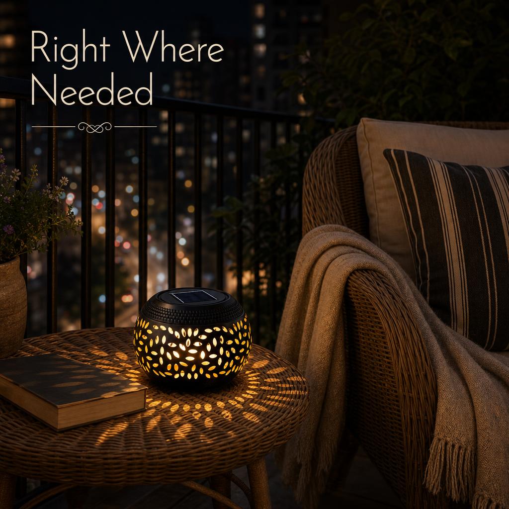 PetalCast™ Solar Lantern body image 1