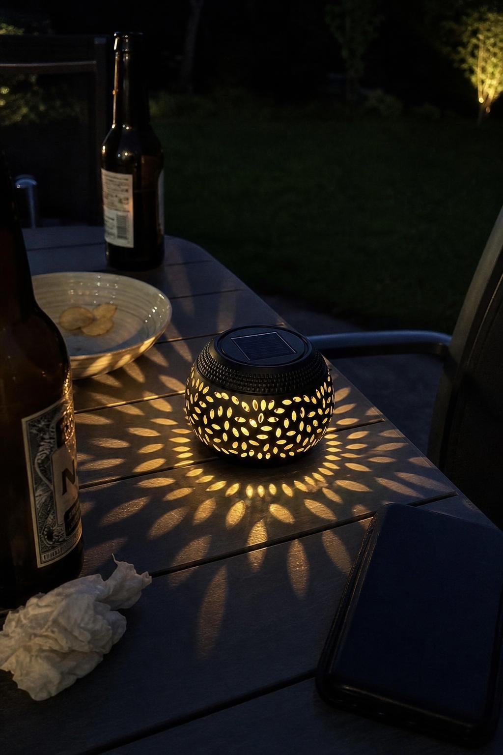 PetalCast™ Solar Lantern lifestyle image 1
