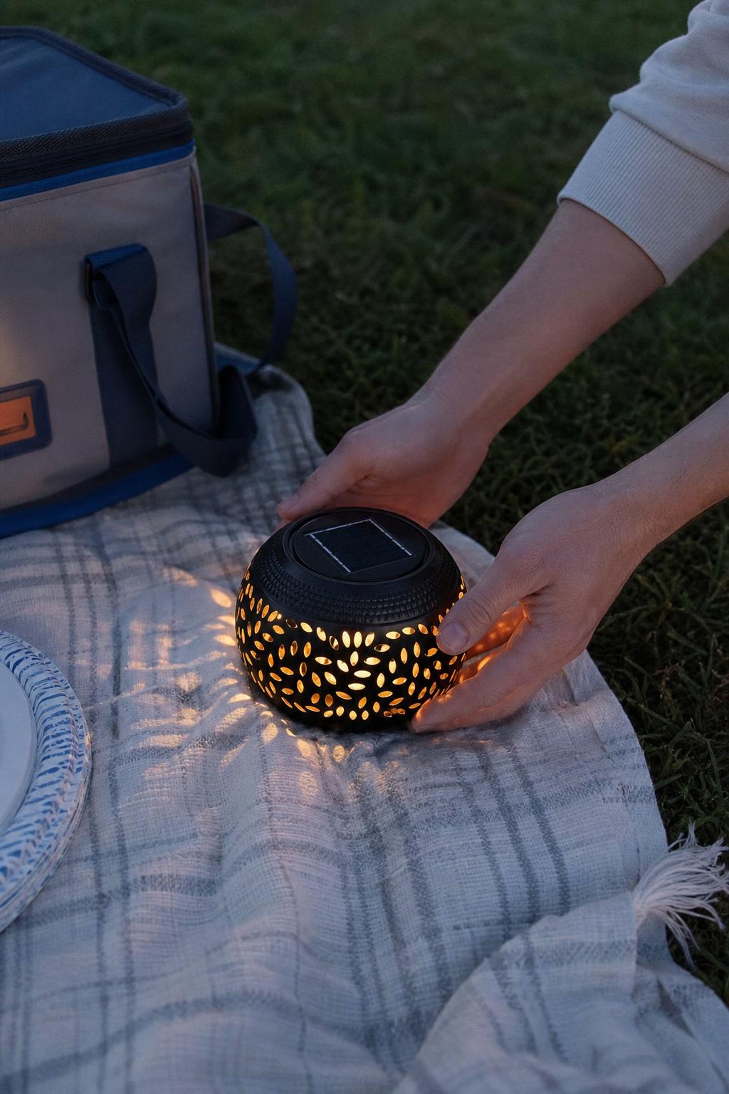 PetalCast™ Solar Lantern lifestyle image 4