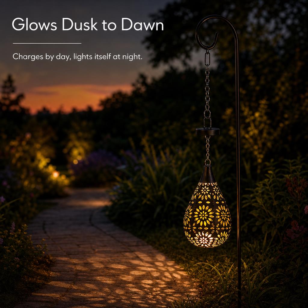 PetalDrop™ Solar Lantern carousel image 2