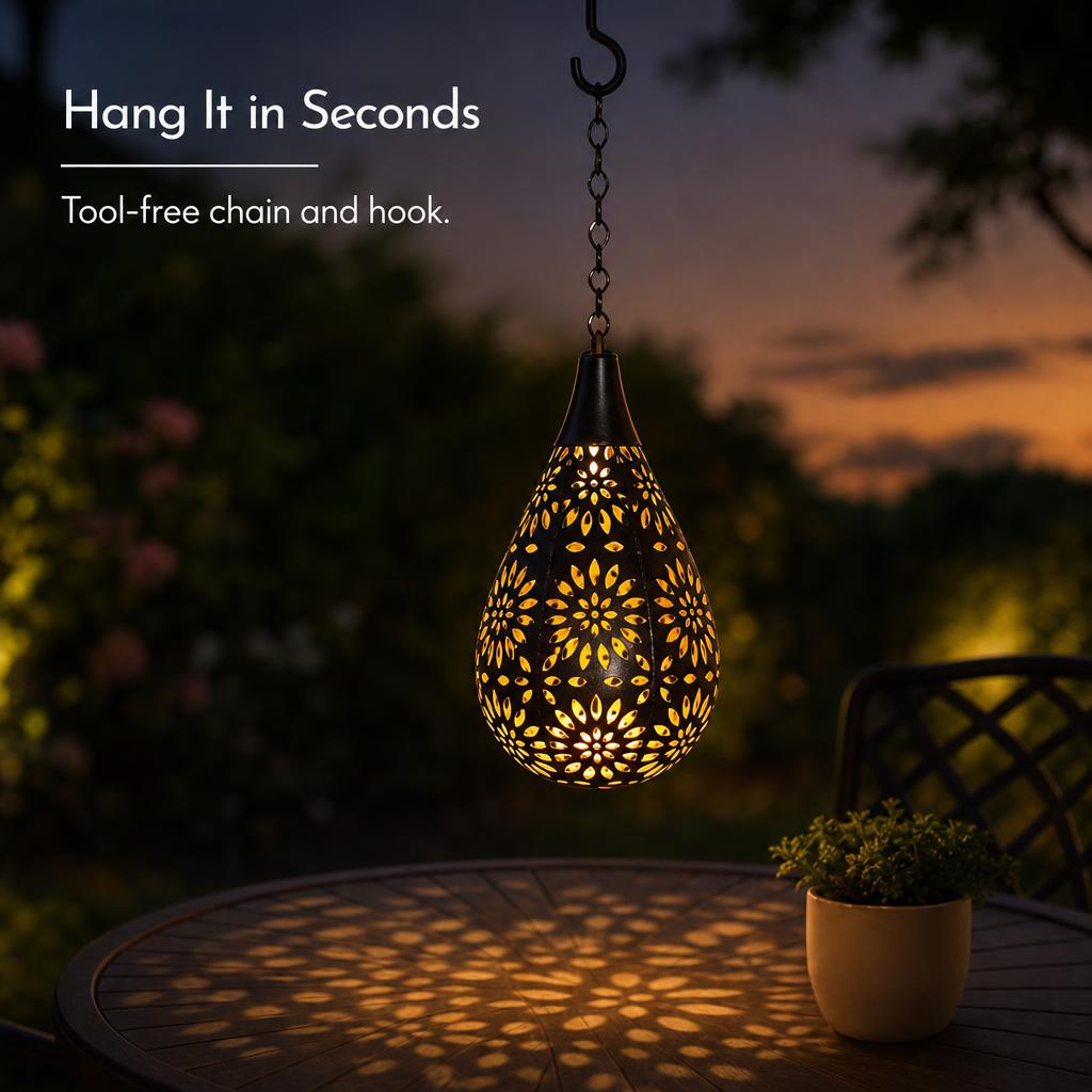PetalDrop™ Solar Lantern carousel image 5