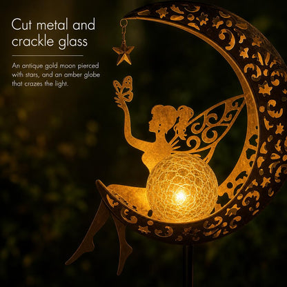 PixieMoon™ Solar Garden Stake carousel image 4