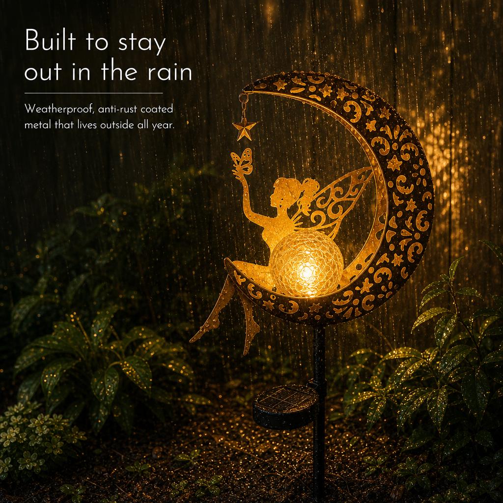 PixieMoon™ Solar Garden Stake carousel image 6