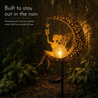 PixieMoon™ Solar Garden Stake carousel image 6