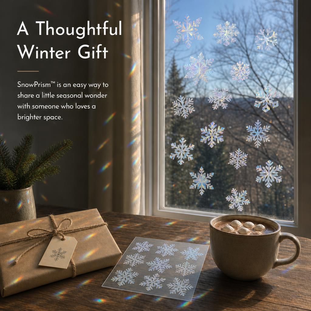 SnowPrism™ Suncatcher Window Stickers carousel image 6