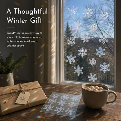 SnowPrism™ Suncatcher Window Stickers carousel image 6