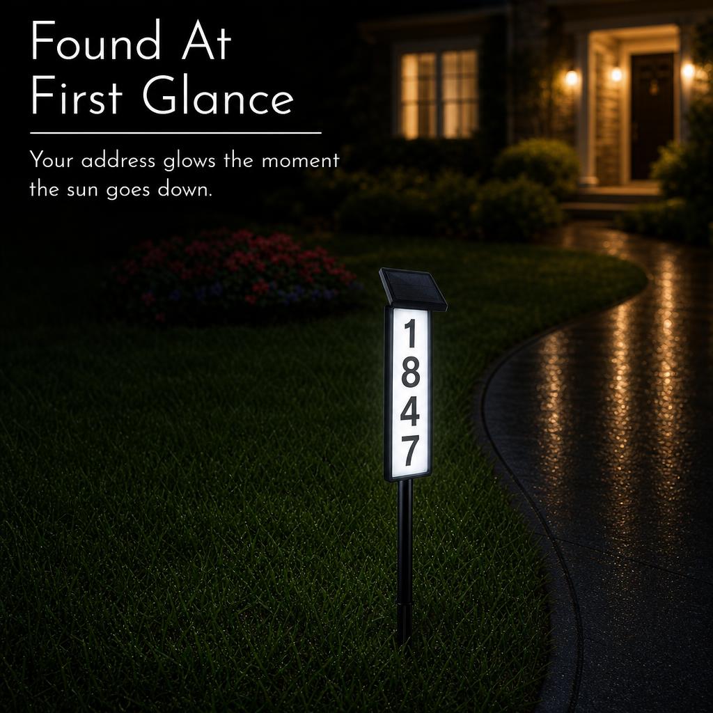 SolarSign™ Address Sign carousel image 2