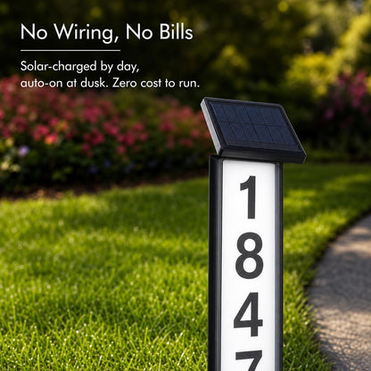 SolarSign™ Address Sign carousel image 3