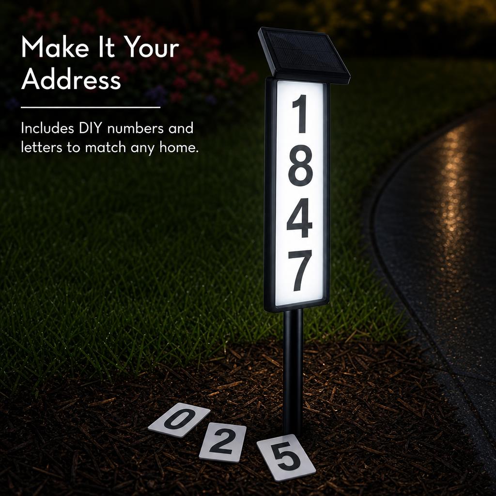 SolarSign™ Address Sign carousel image 5