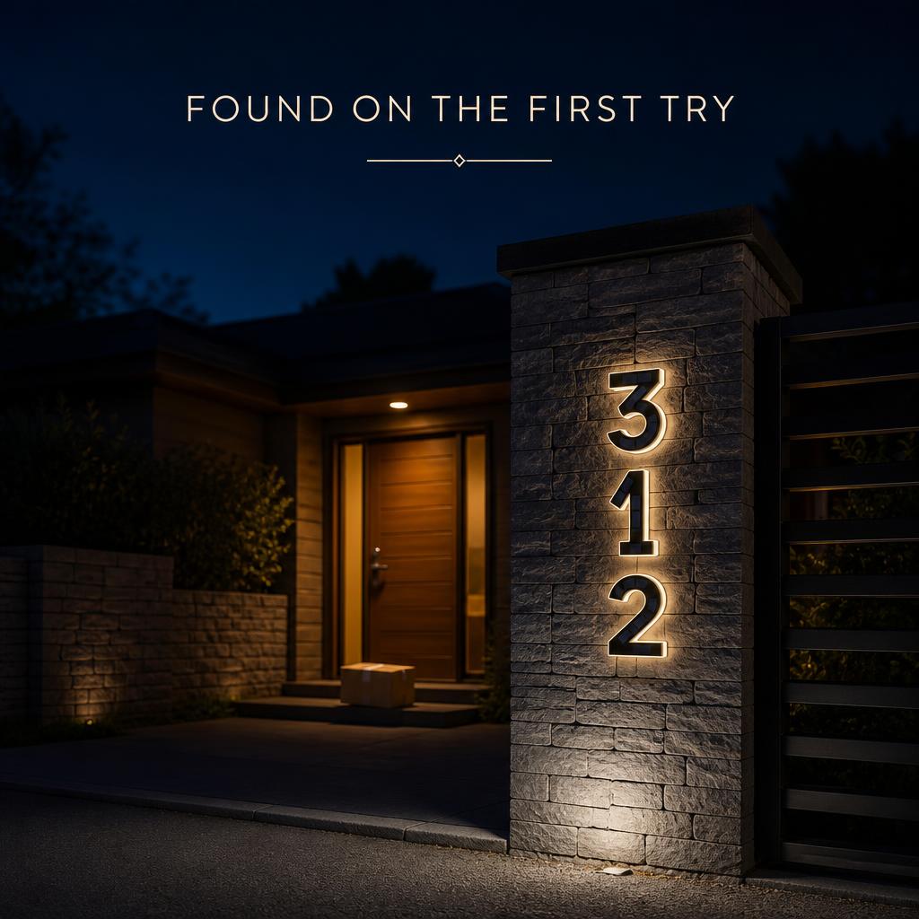 SolarSign™ House Numbers body image 1