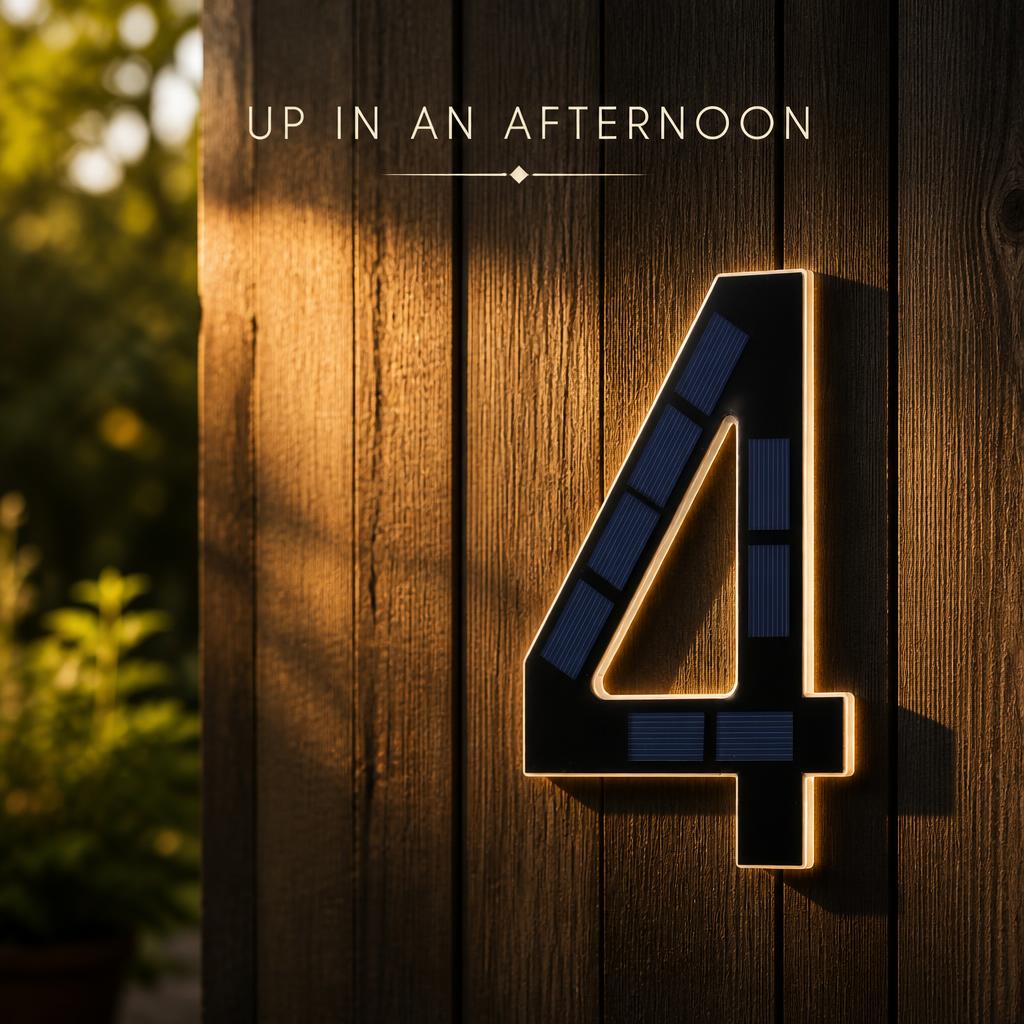 SolarSign™ House Numbers body image 2
