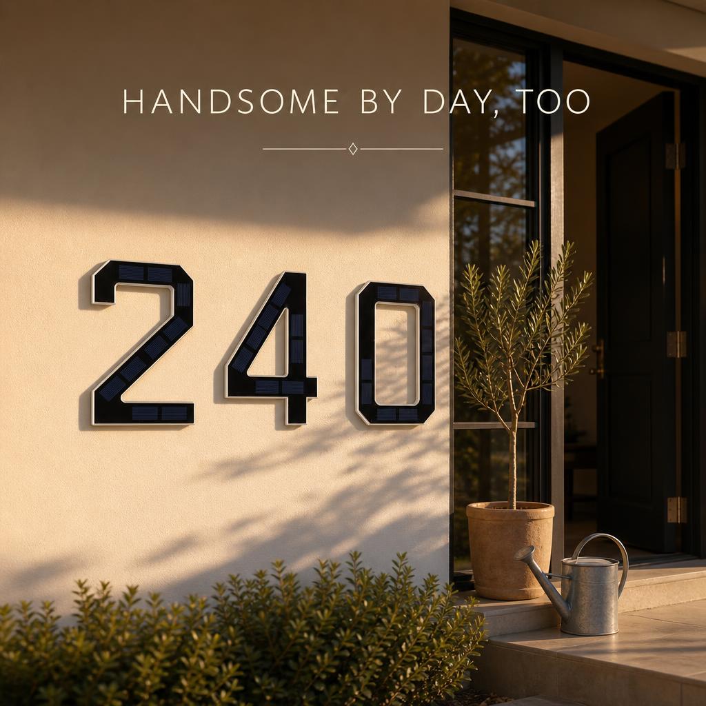 SolarSign™ House Numbers body image 3