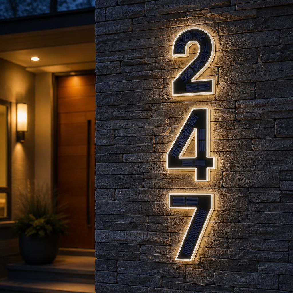 SolarSign™ House Numbers carousel image 1