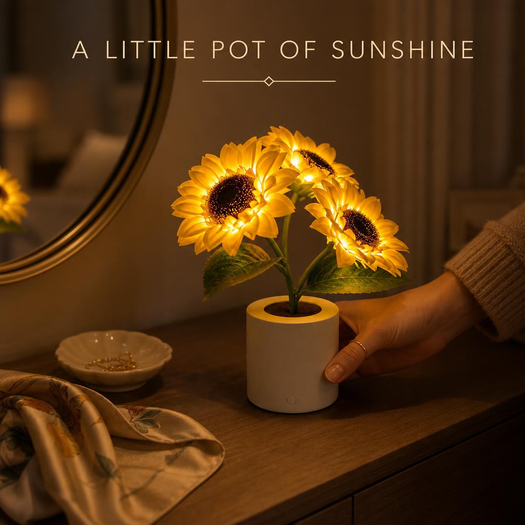 SunBloom™ Sunflower Lamp body image 1