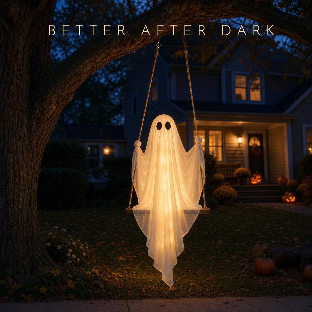 SwingSpirit™ Hanging Ghost Swing body image 3