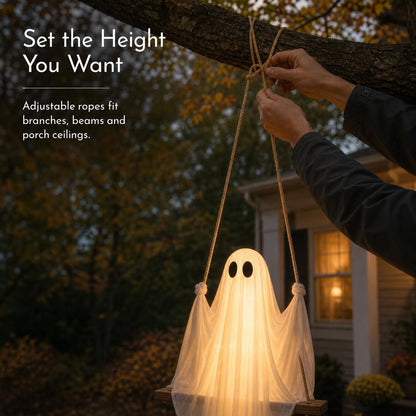 SwingSpirit™ Hanging Ghost Swing carousel image 6