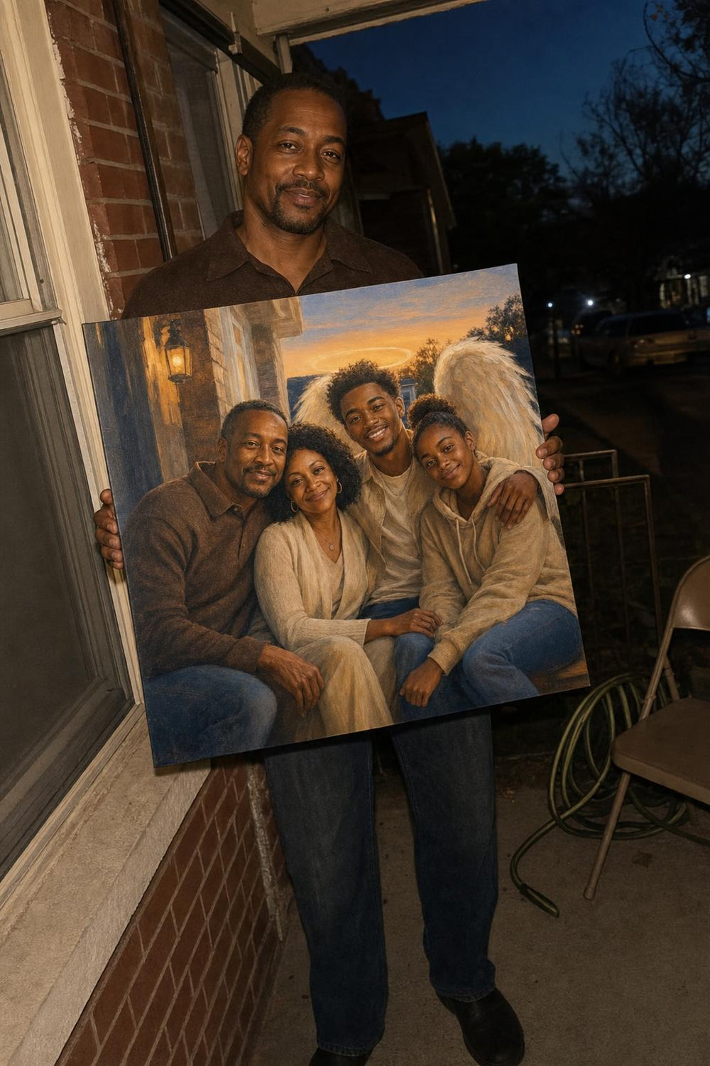 Family Together Again — customer photo