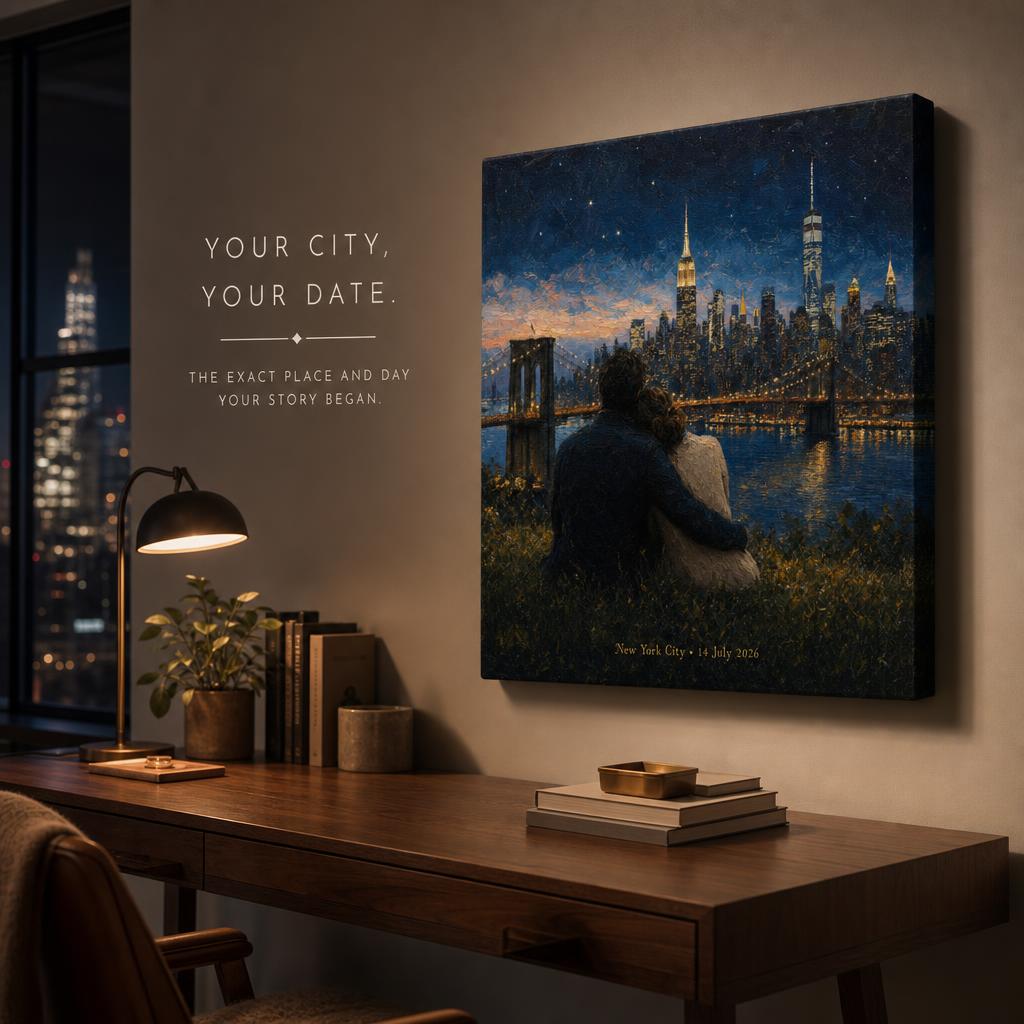 ThisDay™ Personalized City·Day Canvas carousel image 4