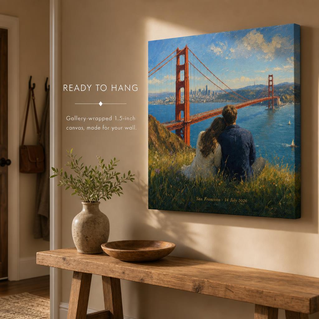 ThisDay™ Personalized City·Day Canvas carousel image 6