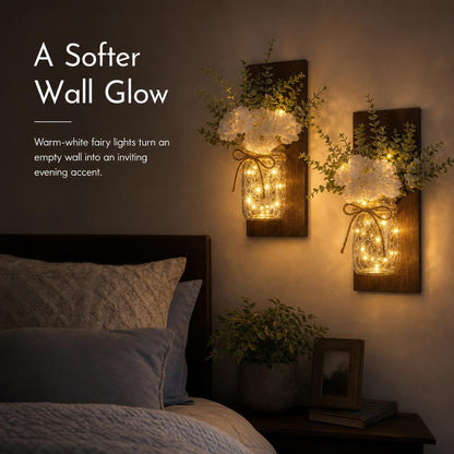 TimberJar™ Mason Jar Wall Sconce carousel image 2