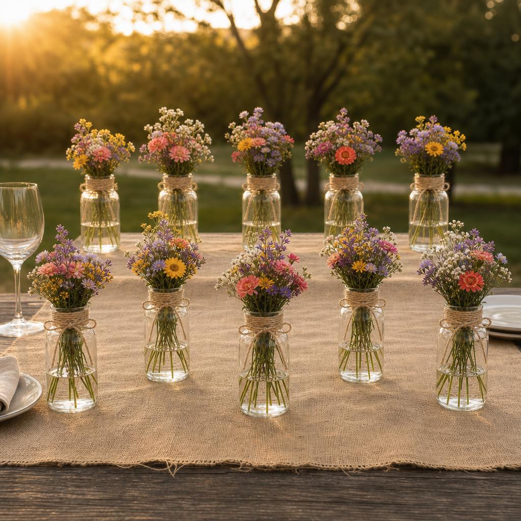 MeadowJar™ Glass Bud Vase Set variant image 1