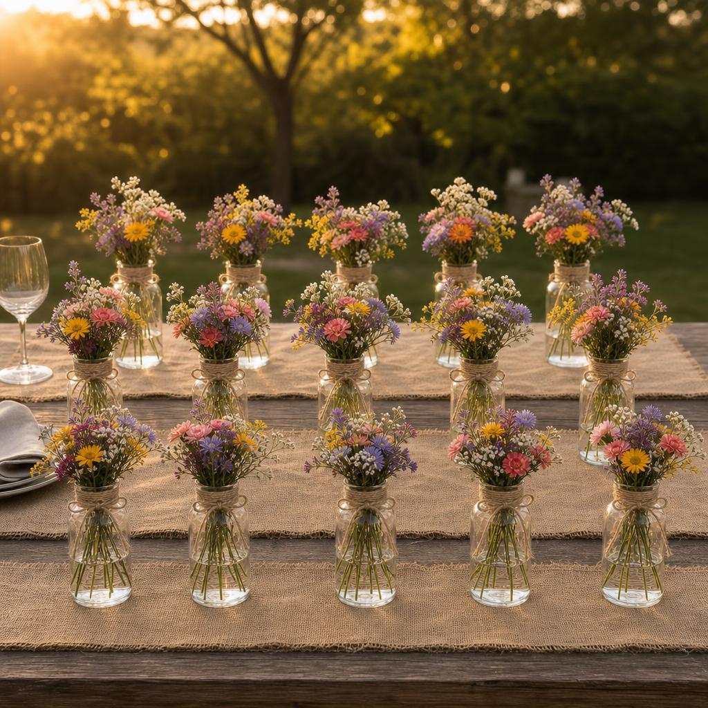 MeadowJar™ Glass Bud Vase Set variant image 2
