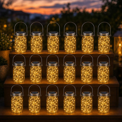 MasonGlow™ Solar Mason Jar Lights variant image 2