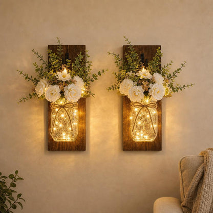 TimberJar™ Mason Jar Wall Sconce variant image 1