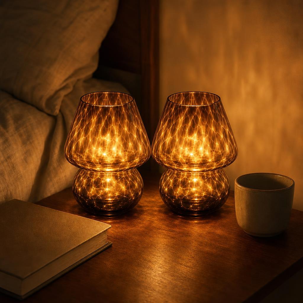 HushGlow™ Glass Table Lamp variant image 1