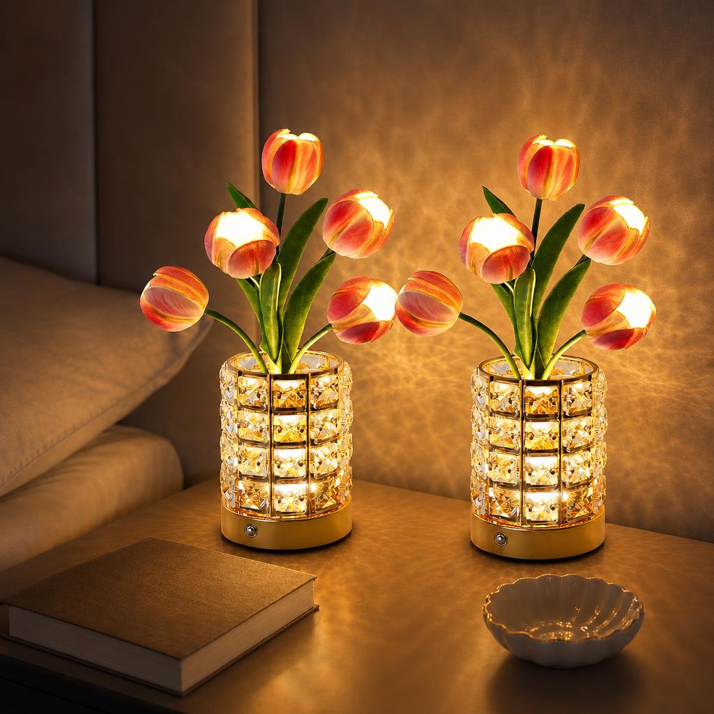 CrystalBloom™ Vase Lamp variant image 1