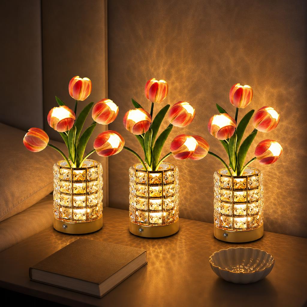 CrystalBloom™ Vase Lamp variant image 2