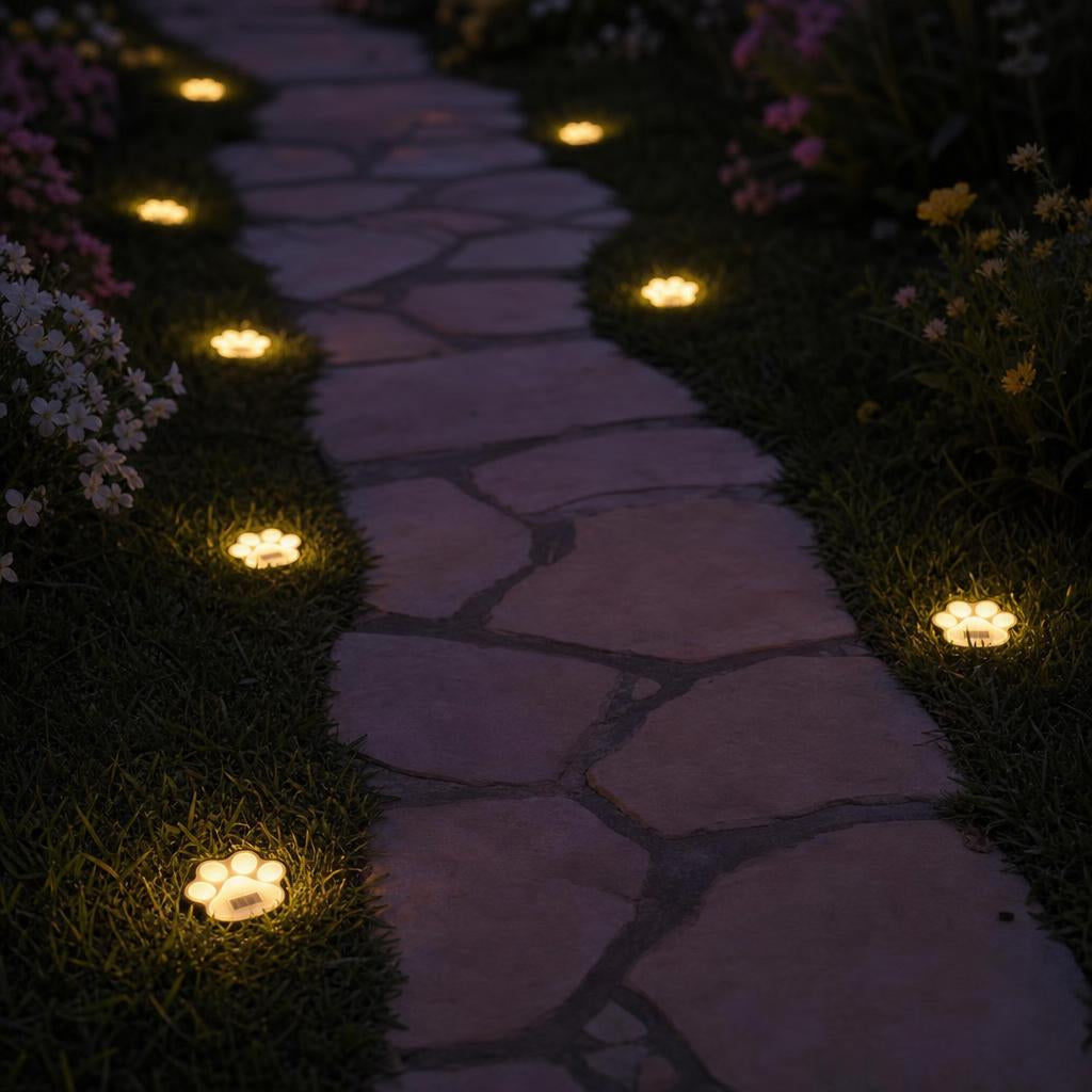 PawGlow™ Solar Paw Lights variant image 2