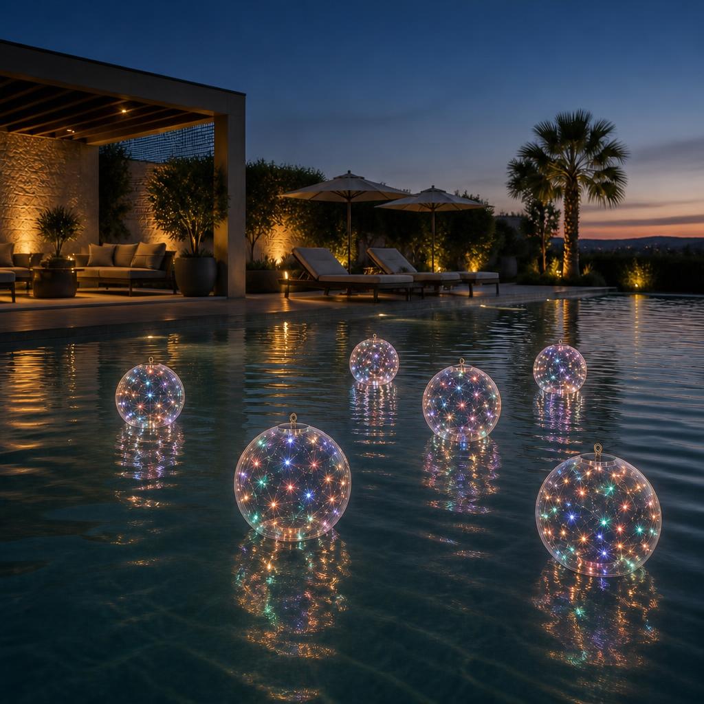 GlowOrb™ Solar Pool Lights variant image 7