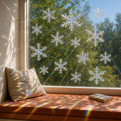 PrismCast™ Rainbow Suncatcher Window Decals variant image 1