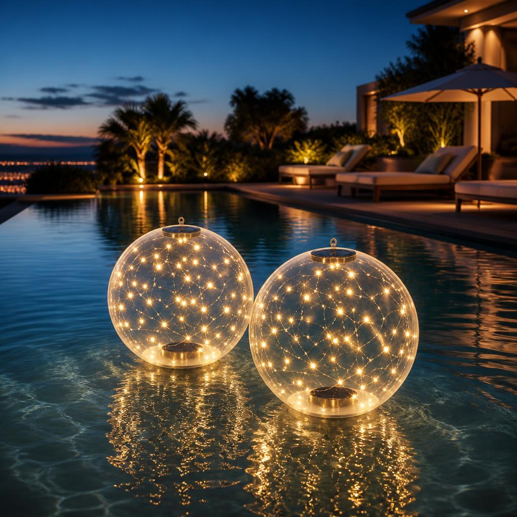 GlowOrb™ Solar Pool Lights variant image 1