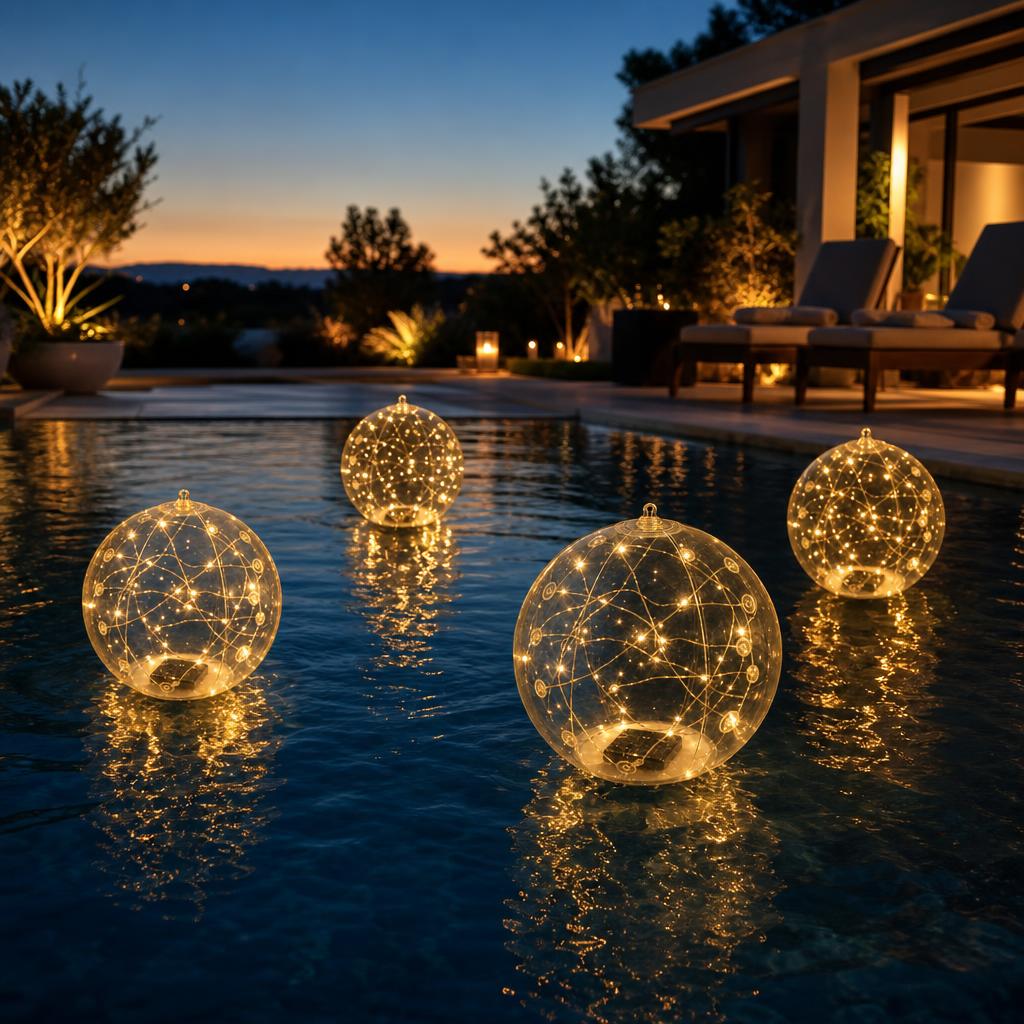 GlowOrb™ Solar Pool Lights variant image 2