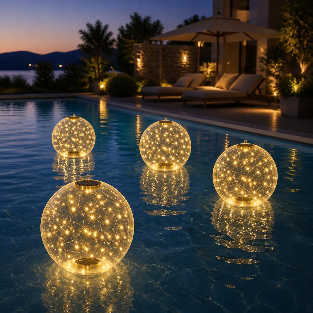 GlowOrb™ Solar Pool Lights variant image 2