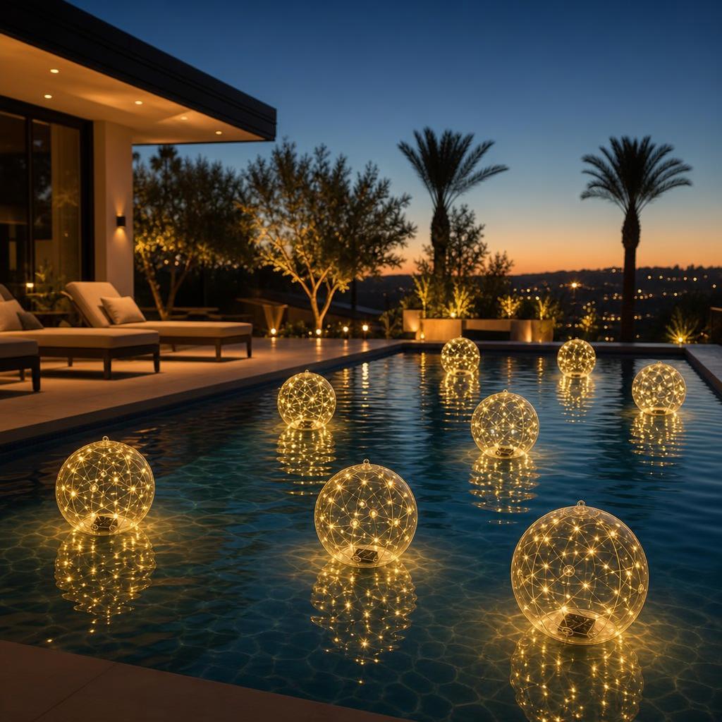 GlowOrb™ Solar Pool Lights variant image 4